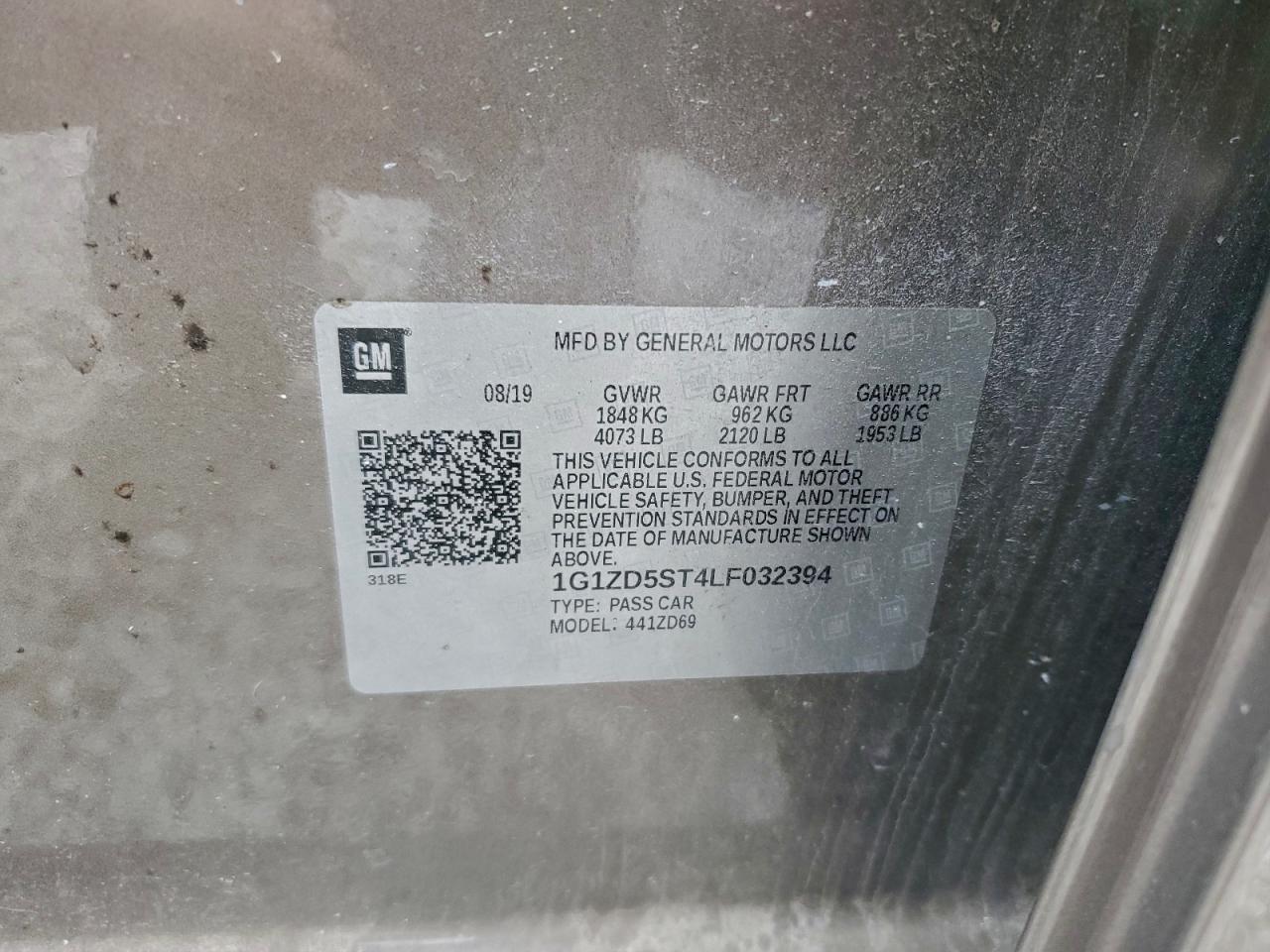 2020 Chevrolet Malibu Lt - zdjęcie 12