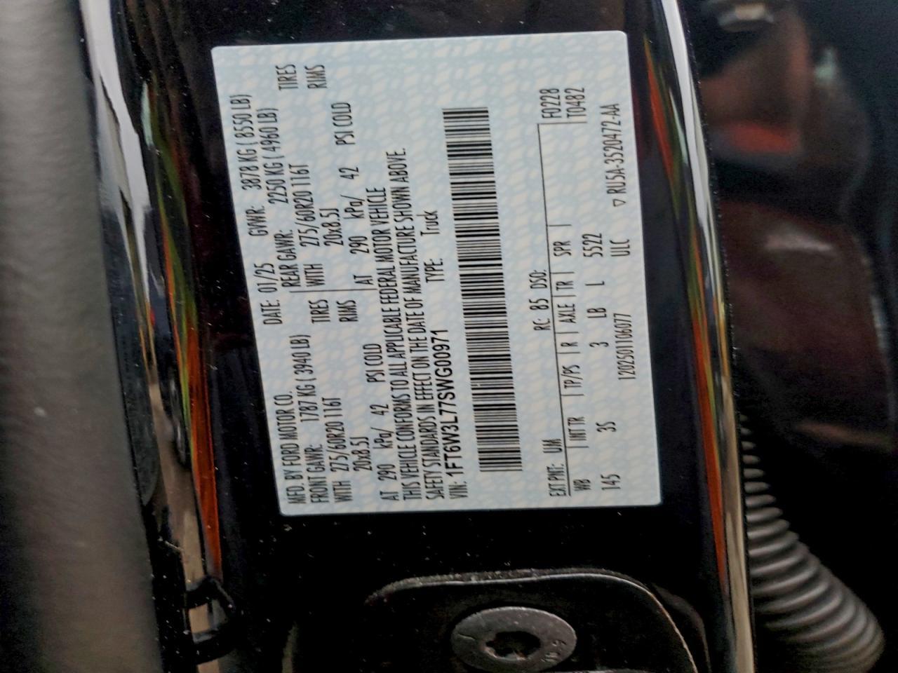 2025 Ford F150 Lightning Xlt - zdjęcie 12