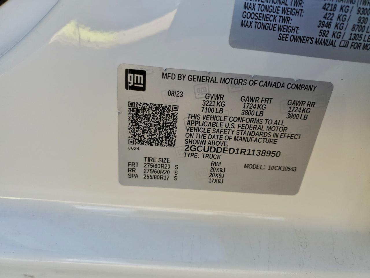 2024 Chevrolet Silverado K1500 Lt - zdjęcie 12