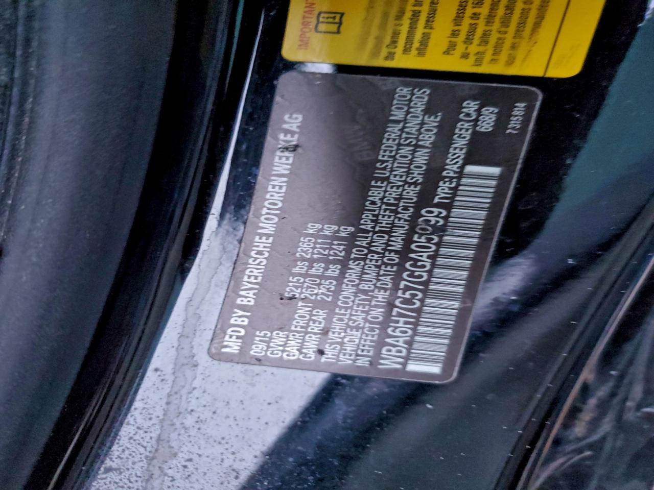 2016 BMW 650 Xi - zdjęcie 12