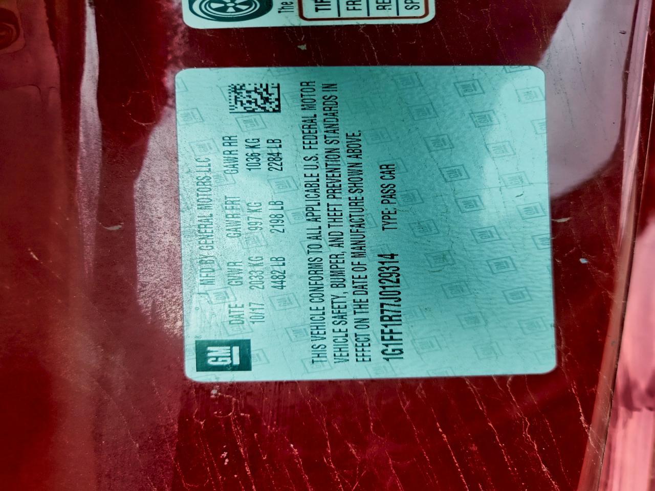 2018 Chevrolet Camaro Ss - zdjęcie 12