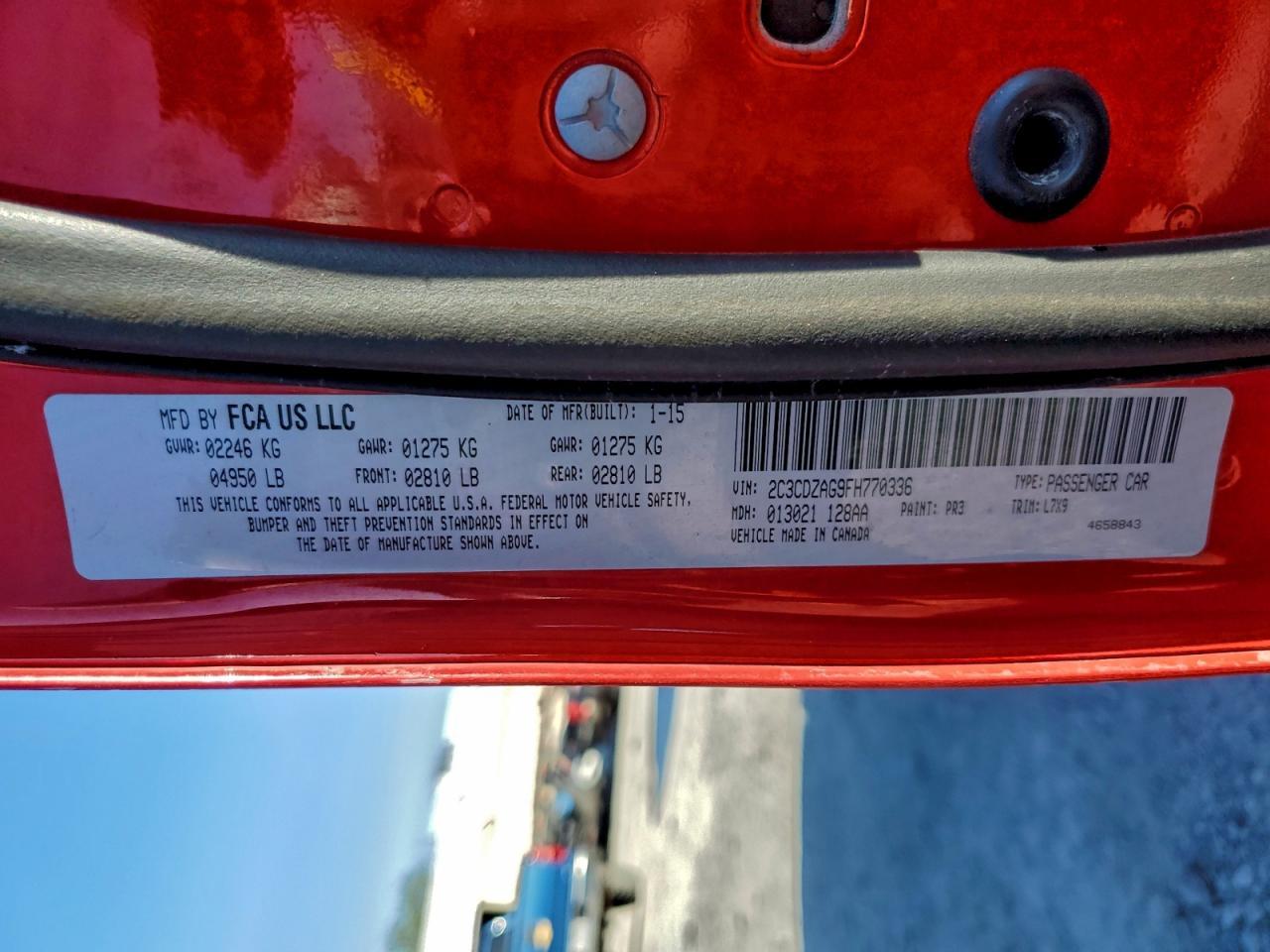 2015 Dodge Challenger Sxt - zdjęcie 12