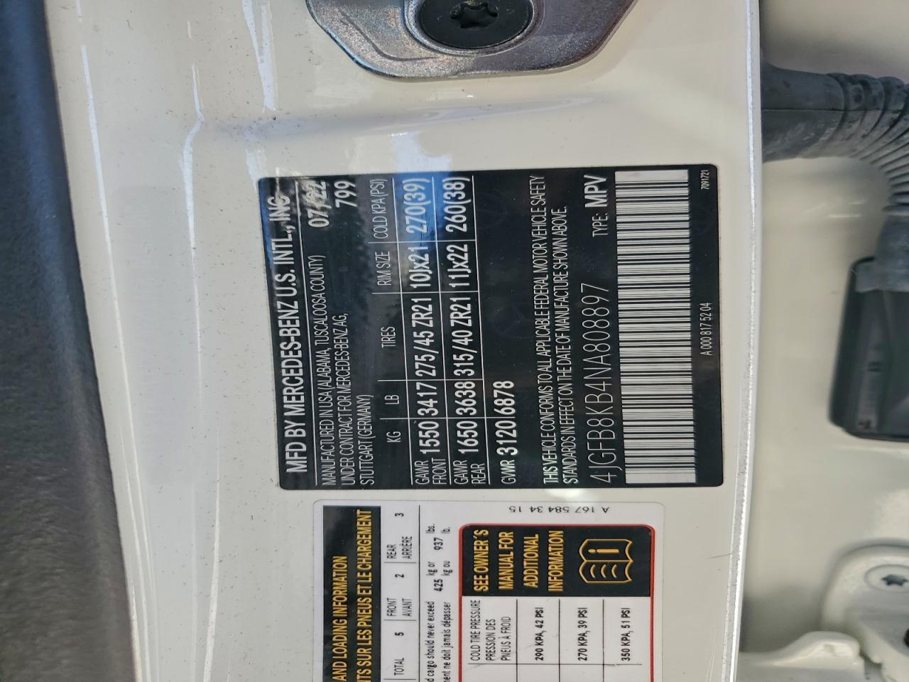 2022 Mercedes-Benz Gle 63 Amg 4Matic - zdjęcie 13