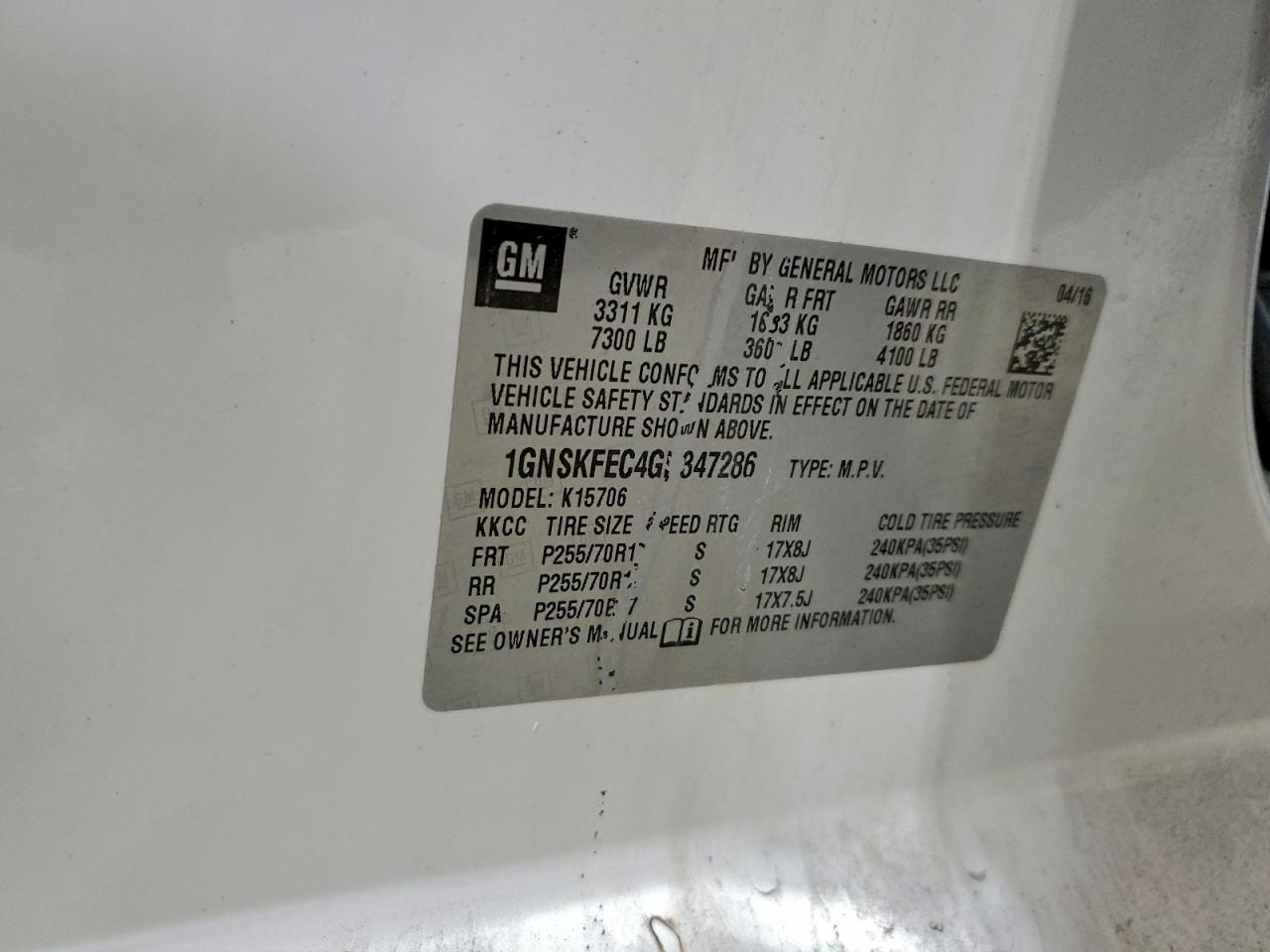 2016 Chevrolet Tahoe Special - zdjęcie 13