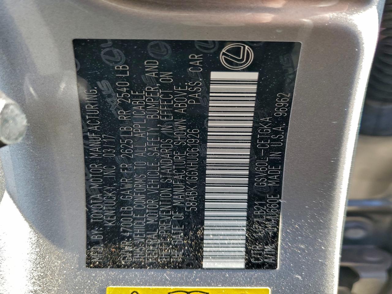 2017 Lexus Es 350 - zdjęcie 13