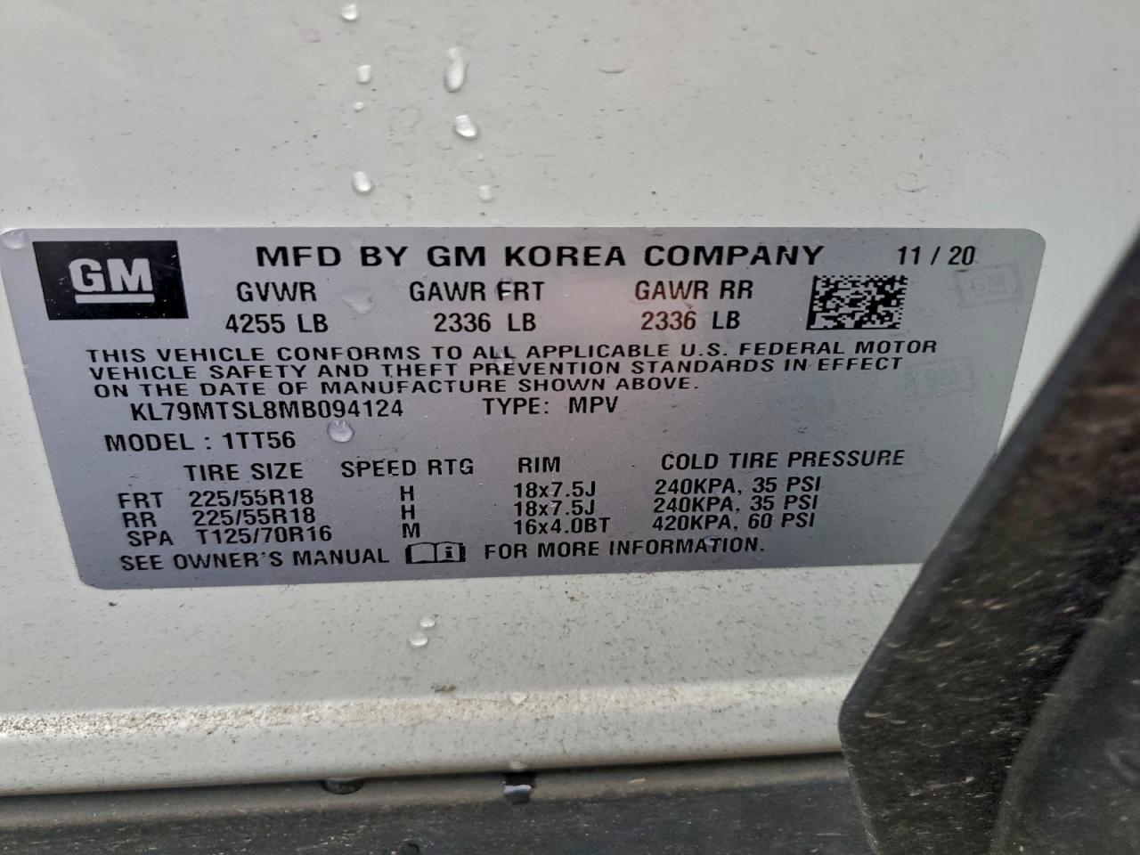 2021 Chevrolet Trailblazer Rs - zdjęcie 13