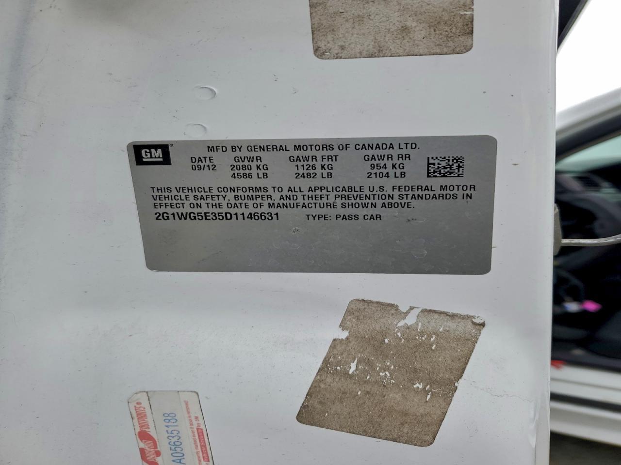 2013 Chevrolet Impala Lt - zdjęcie 12