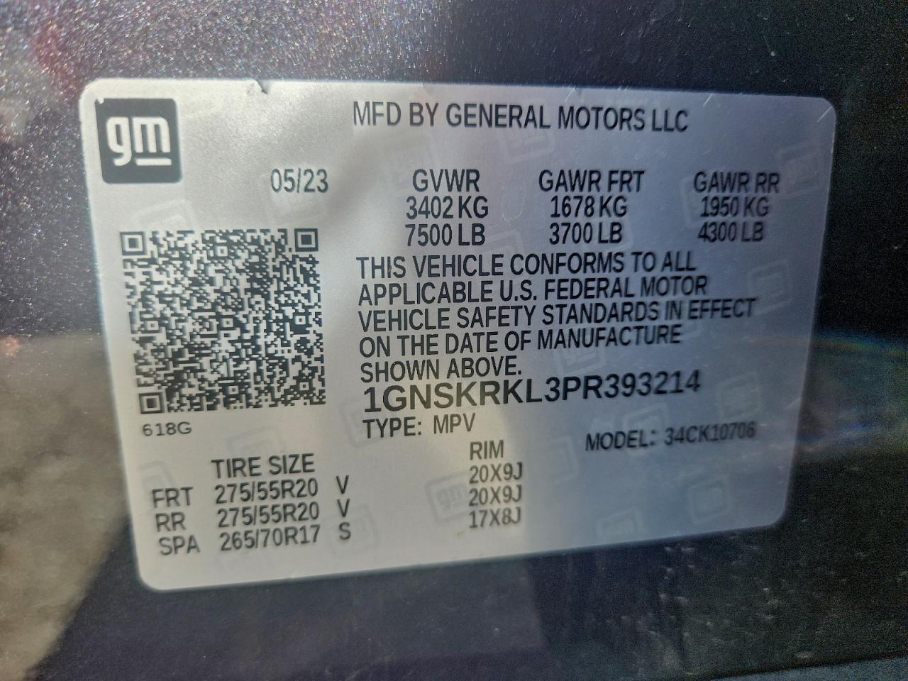 2023 Chevrolet Tahoe K1500 Rst - zdjęcie 13