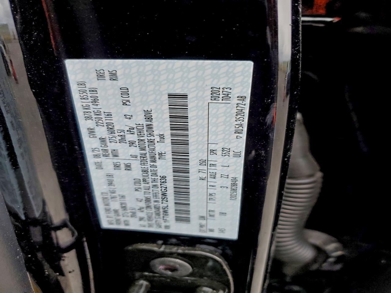 2025 Ford F150 Lightning Lariat - zdjęcie 12