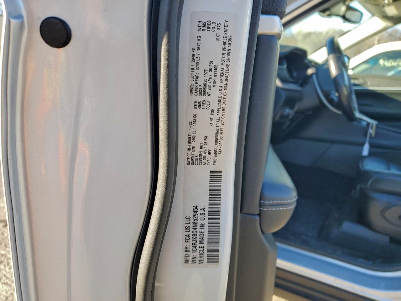 2022 Jeep Grand Cherokee - zdjęcie 13