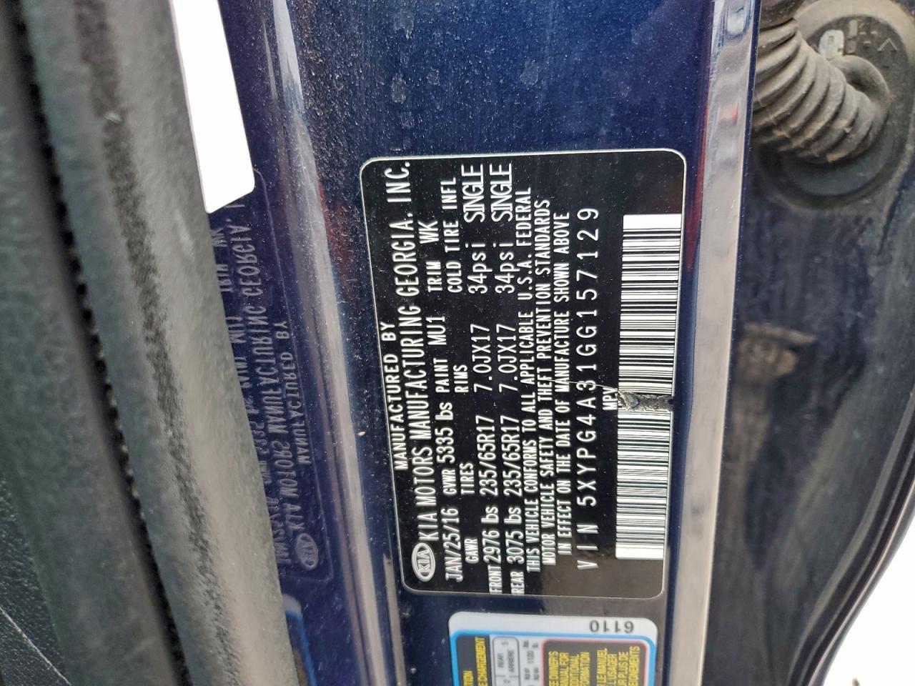 2016 Kia Sorento Lx - zdjęcie 13