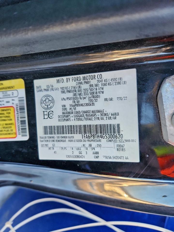 2016 Ford Mustang - zdjęcie 12