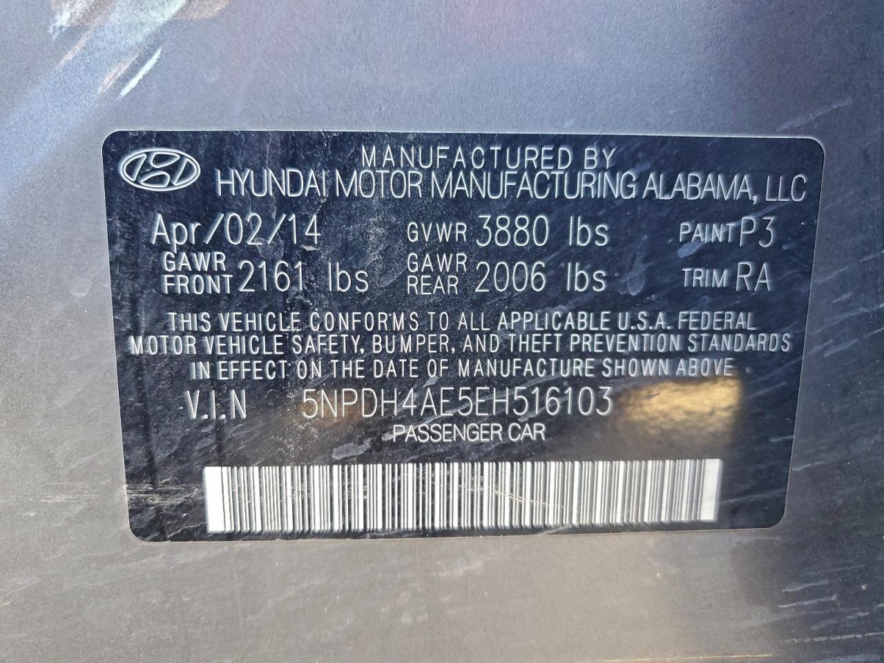 2014 Hyundai Elantra Se - zdjęcie 12