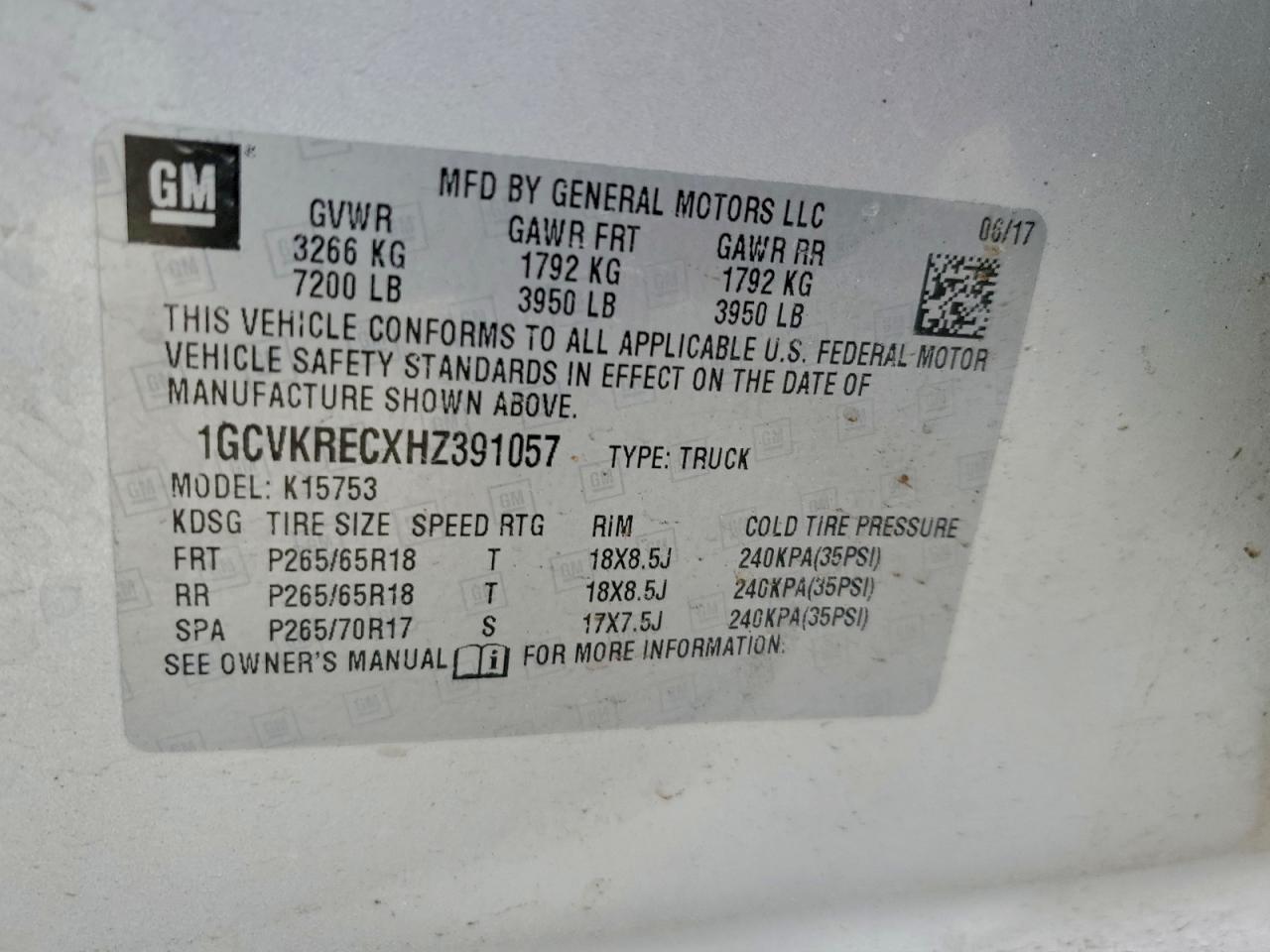 2017 Chevrolet Silverado K1500 Lt - zdjęcie 12