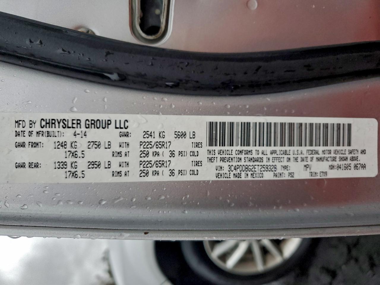 2014 Dodge Journey Sxt - zdjęcie 13