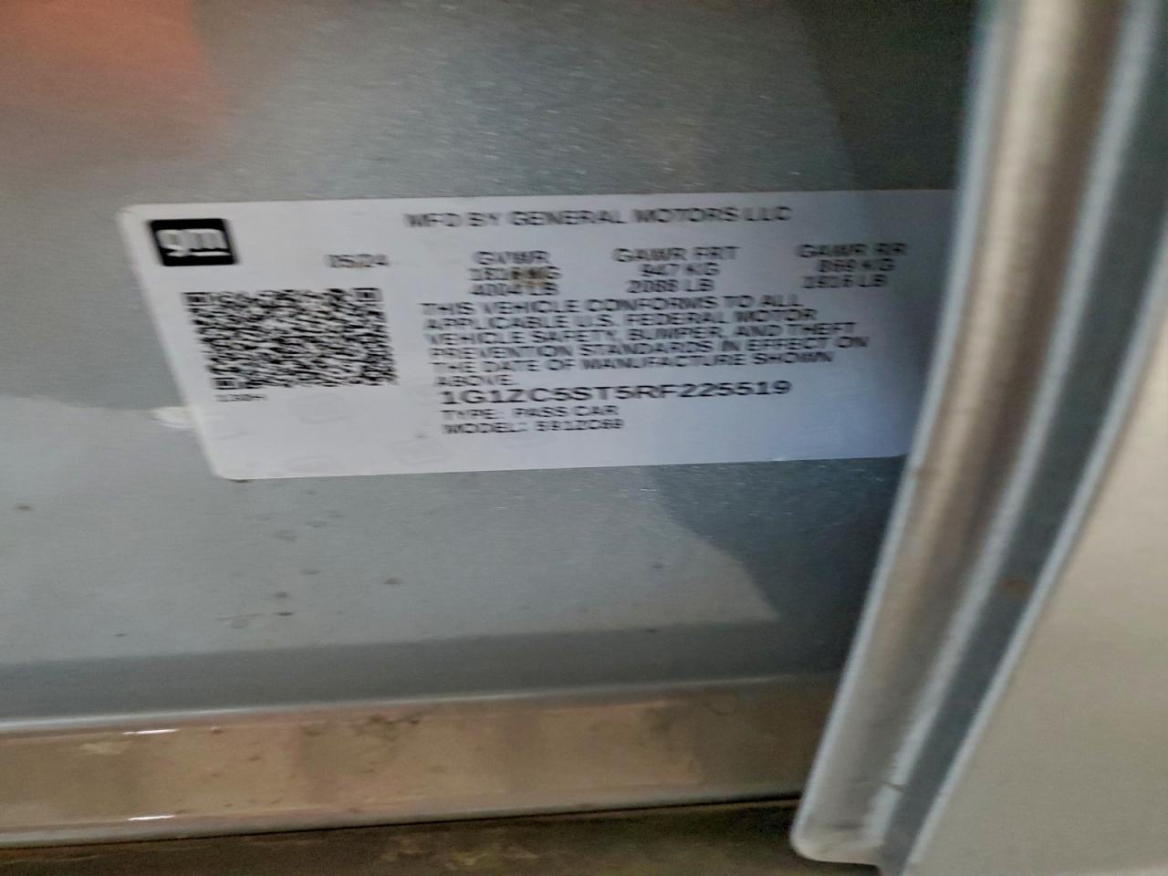 2024 Chevrolet Malibu Ls - zdjęcie 13