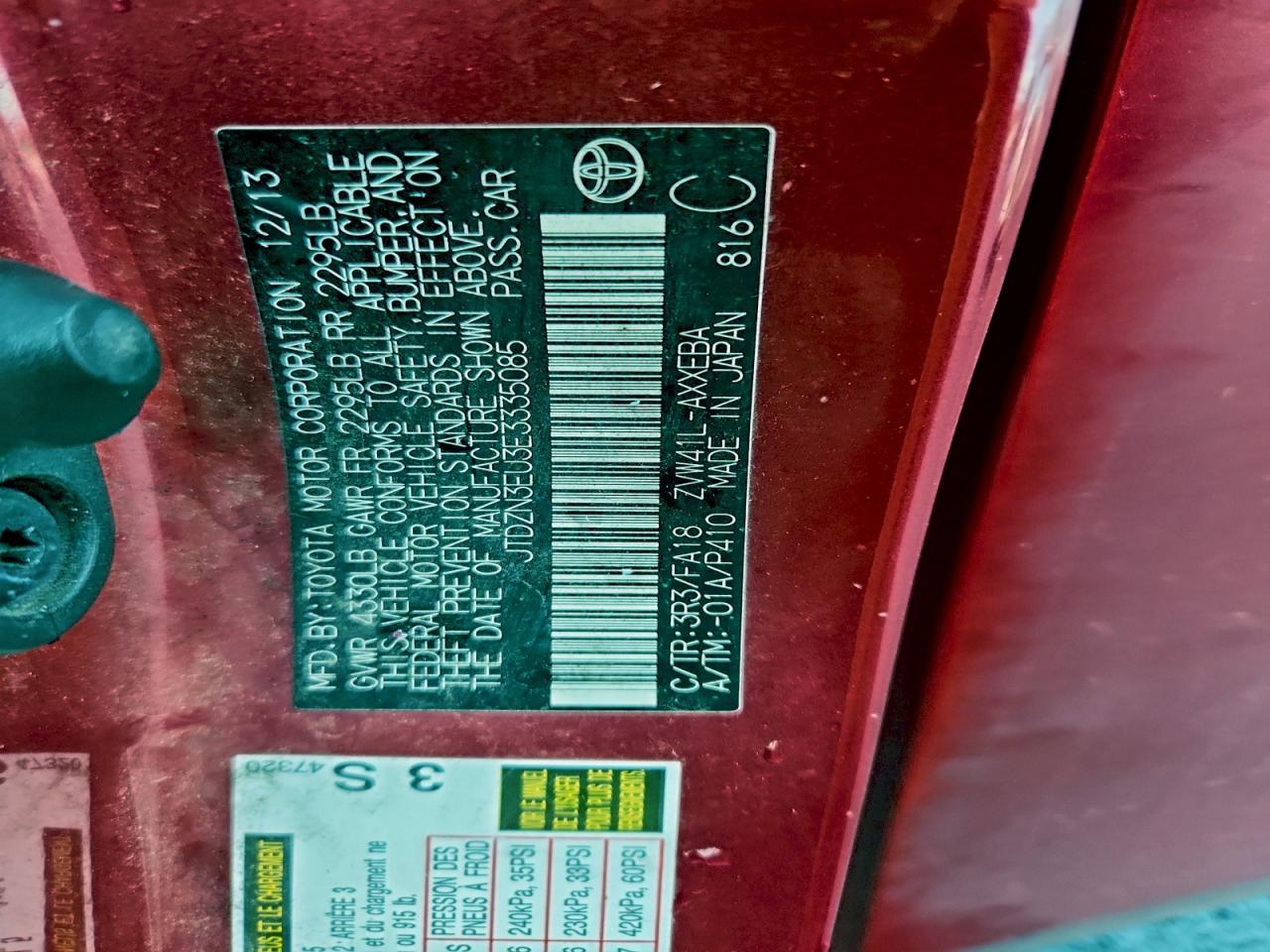 2014 Toyota Prius V - zdjęcie 13