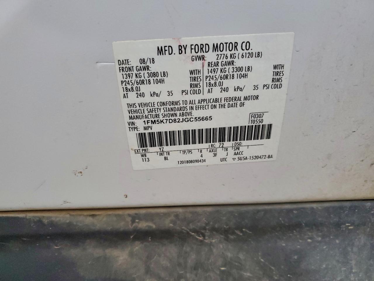 2018 Ford Explorer Xlt - zdjęcie 13