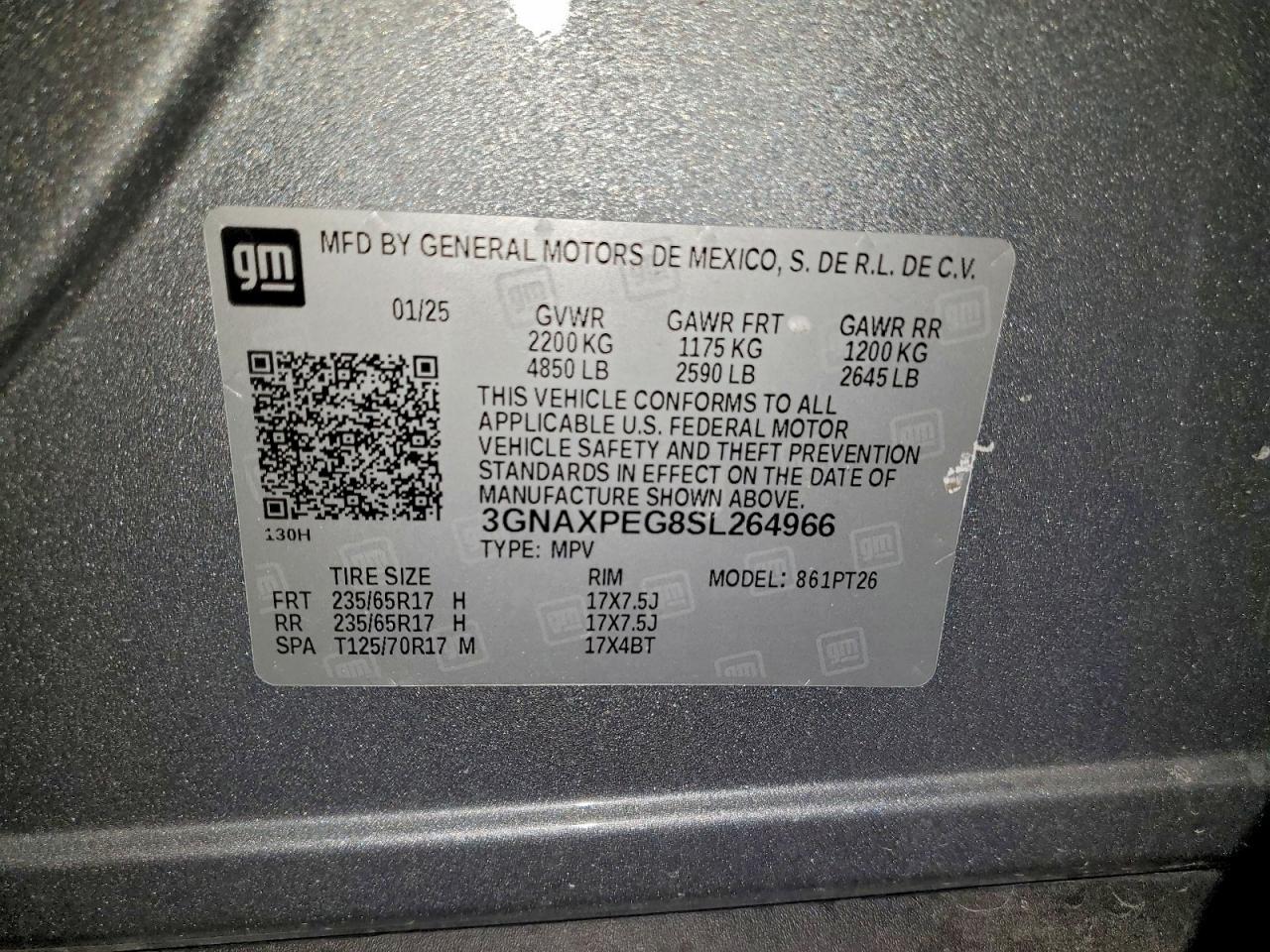 2025 Chevrolet Equinox Lt - zdjęcie 12