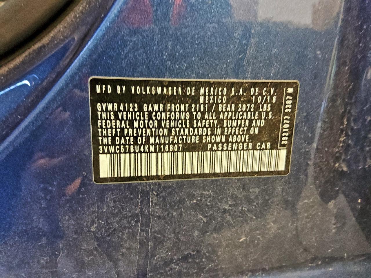 2019 Volkswagen Jetta S - zdjęcie 12