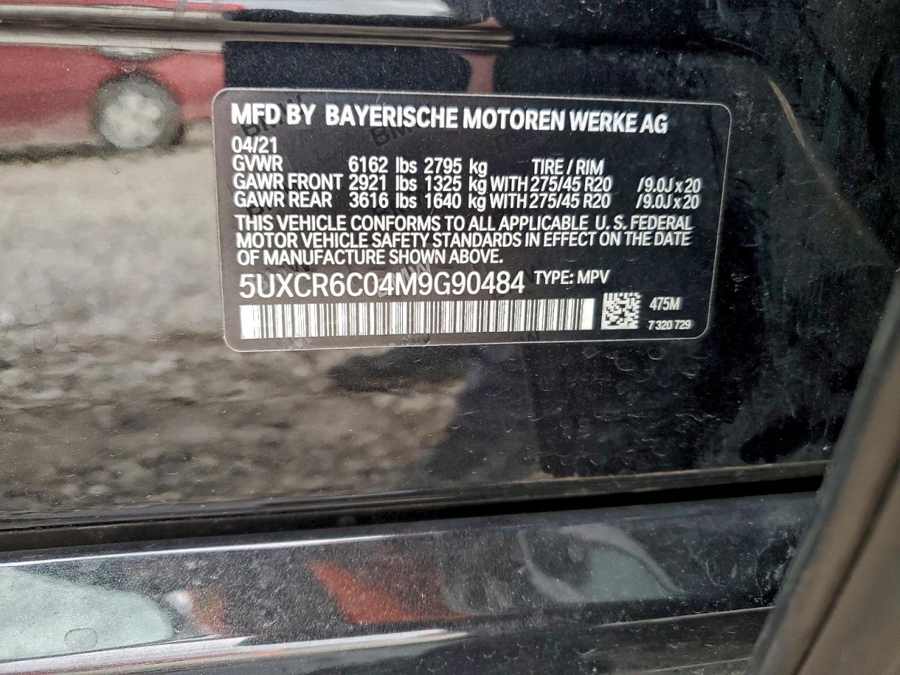 2021 BMW X5 xDrive40I - zdjęcie 13