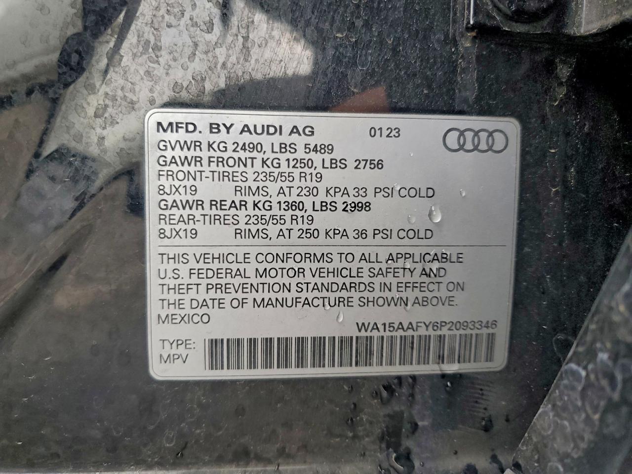 2023 Audi Q5 Sportback Prm Pls 45 - zdjęcie 12