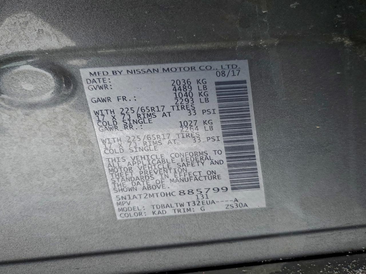 2017 Niss Rogue Sv - zdjęcie 12