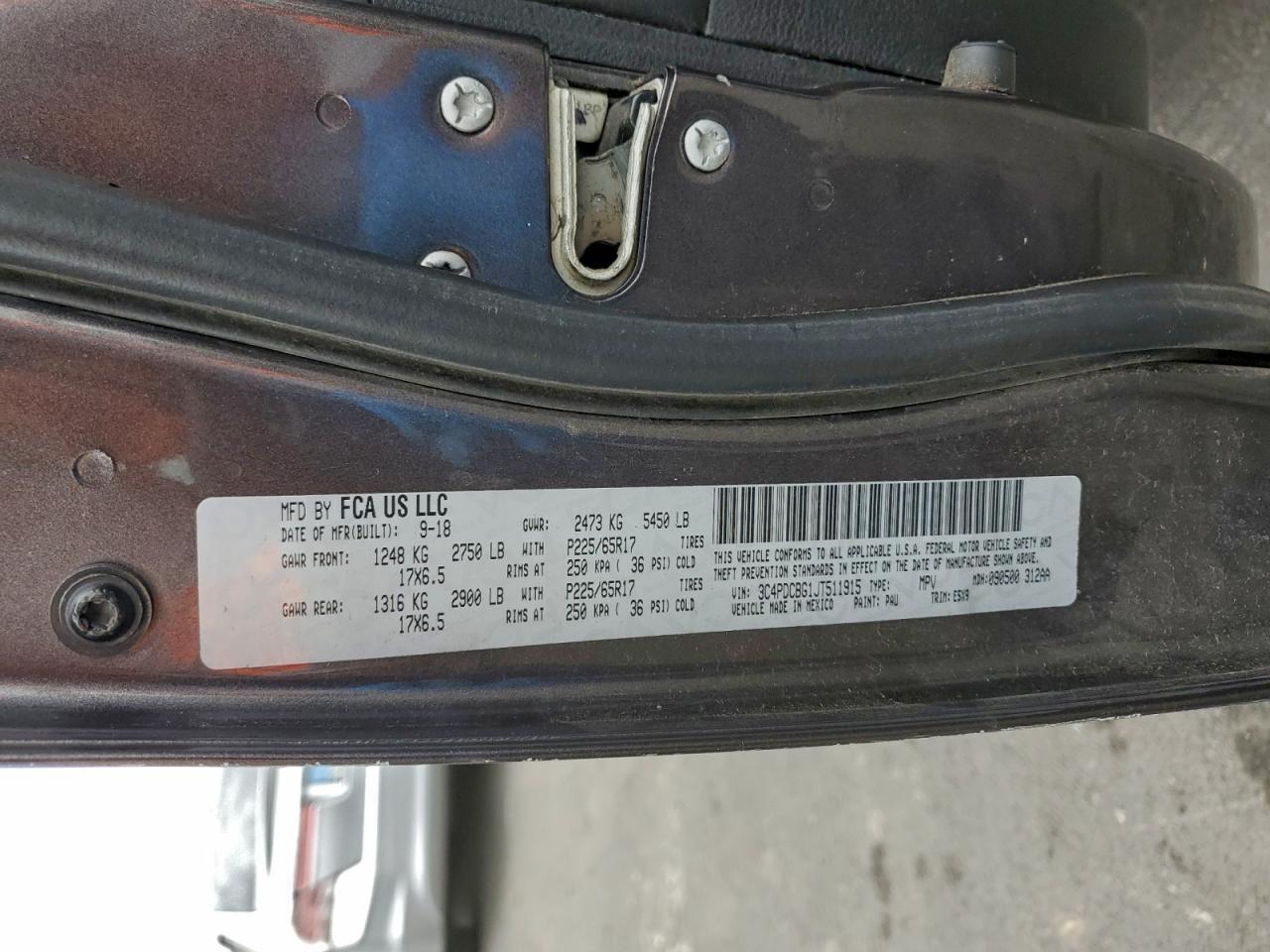 2018 Dodge Journey Sxt - zdjęcie 12