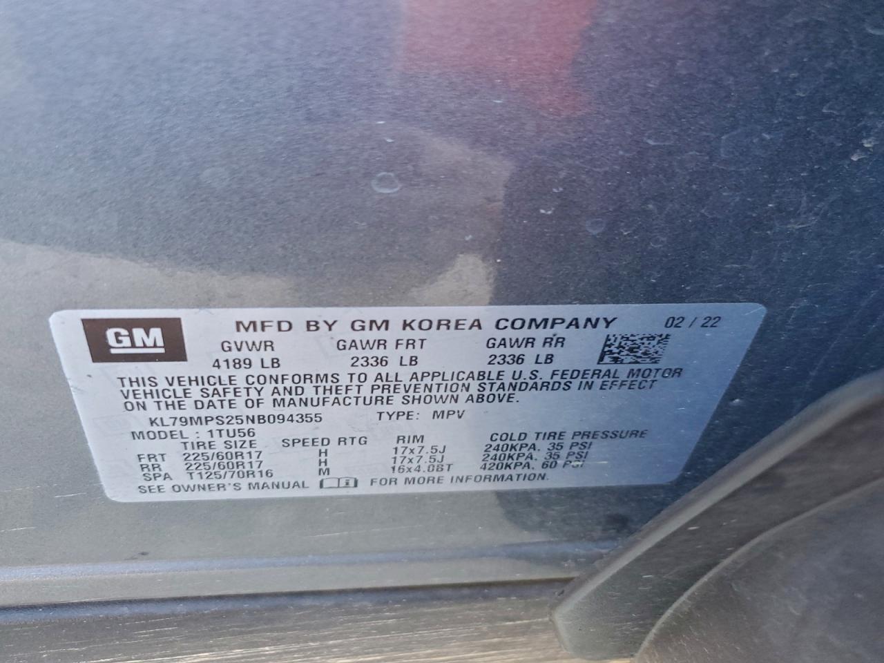 2022 Chevrolet Trailblazer Lt - zdjęcie 13