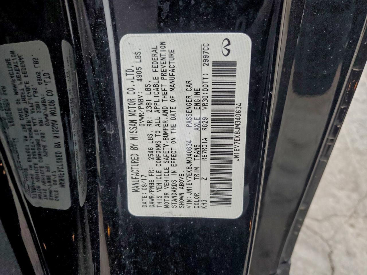 2018 Infiniti Q60 Luxe 300 - zdjęcie 12