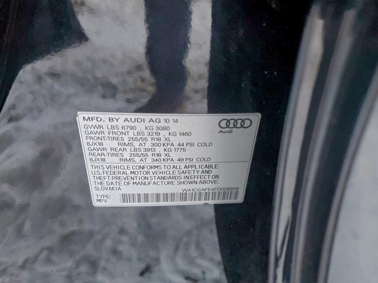 2015 Audi Q7 Premium - zdjęcie 14
