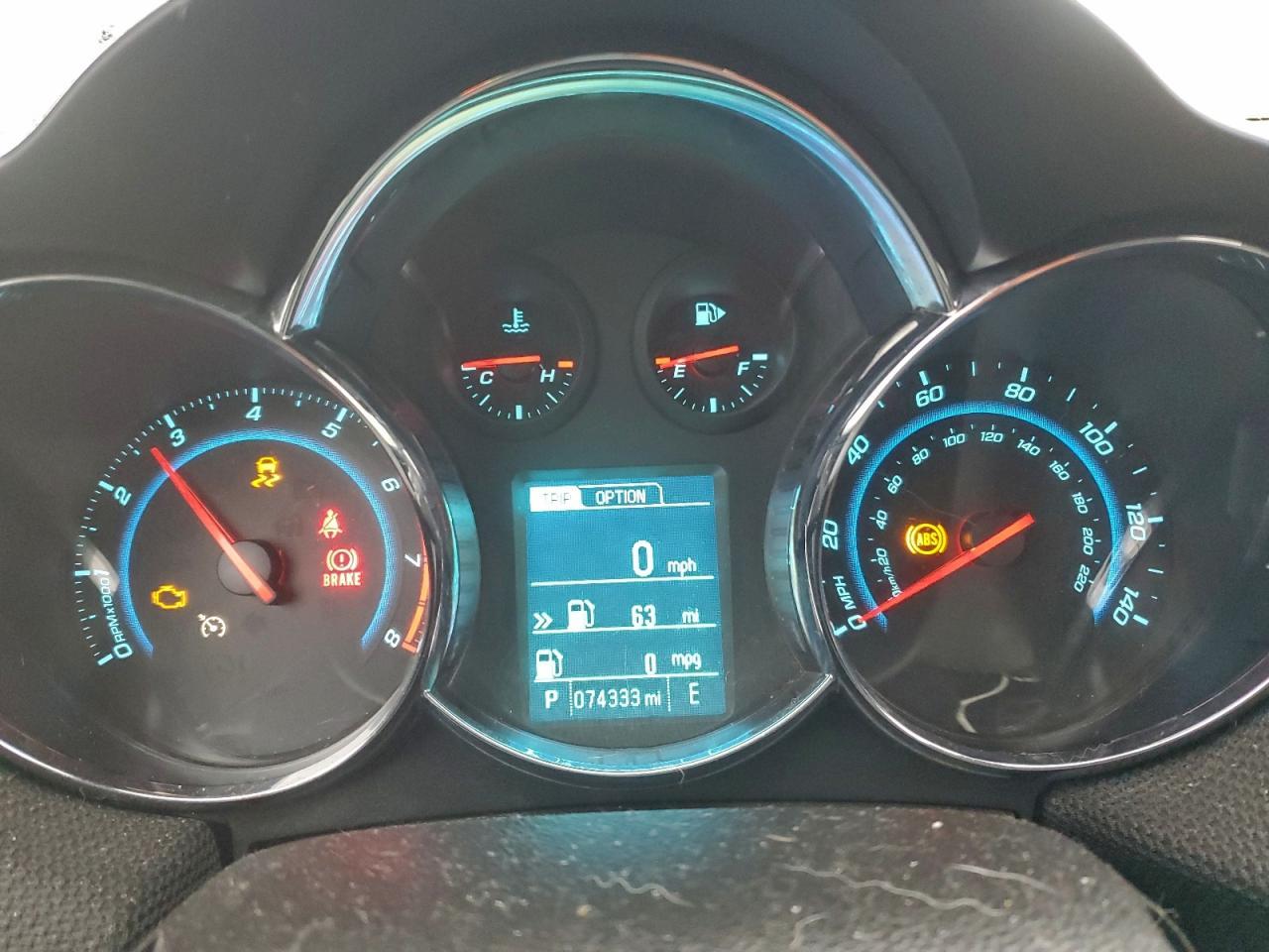 2014 Chevrolet Cruze Lt - zdjęcie 9