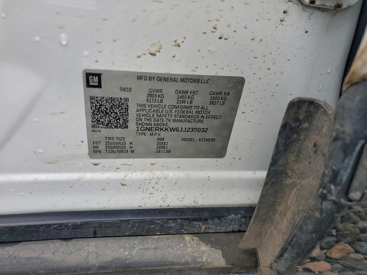 2018 Chevrolet Traverse Premier - zdjęcie 13