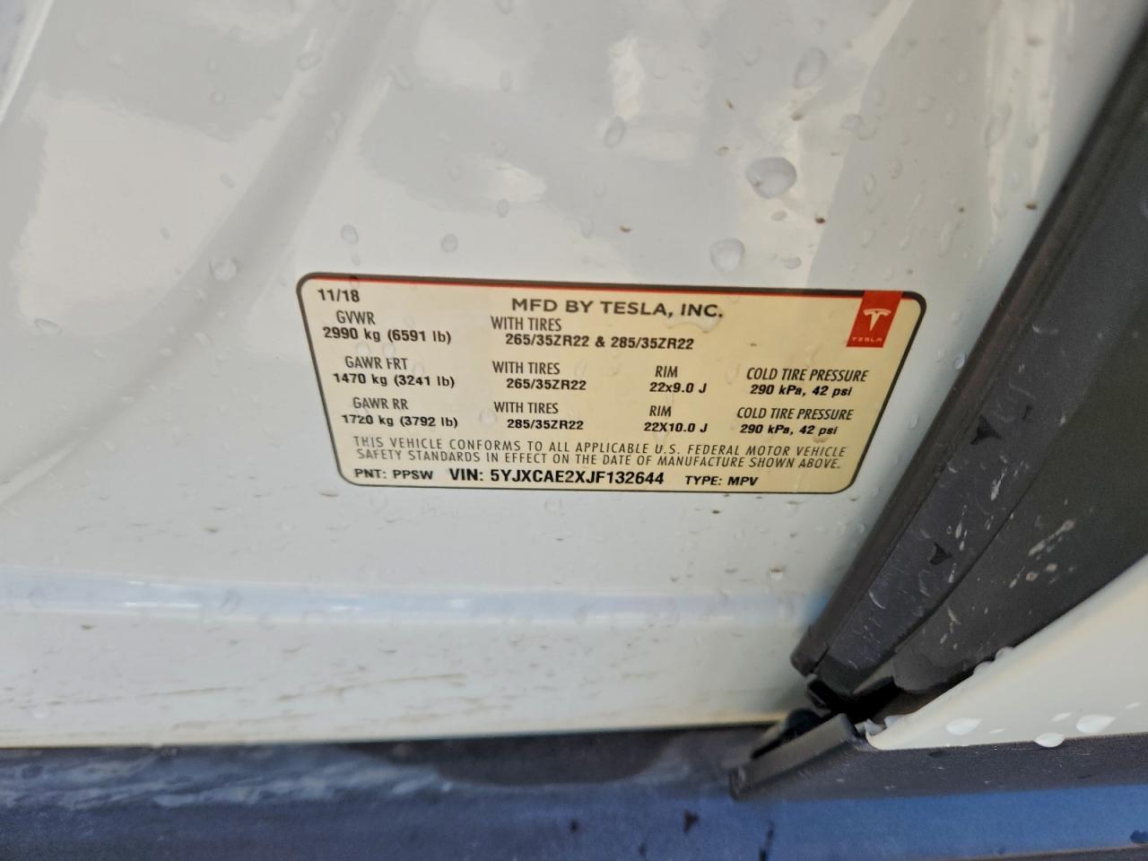 2018 Tesla Model X - zdjęcie 14