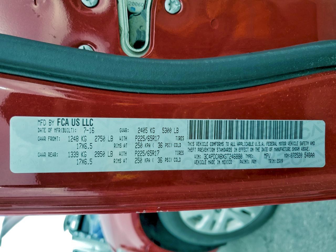 2016 Dodge Journey Se - zdjęcie 13