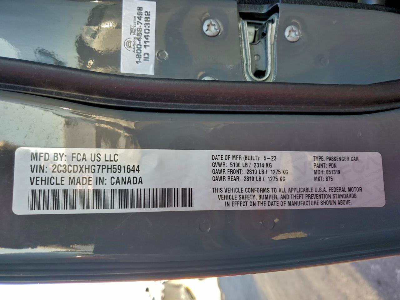 2023 Dodge Charger Gt - zdjęcie 12