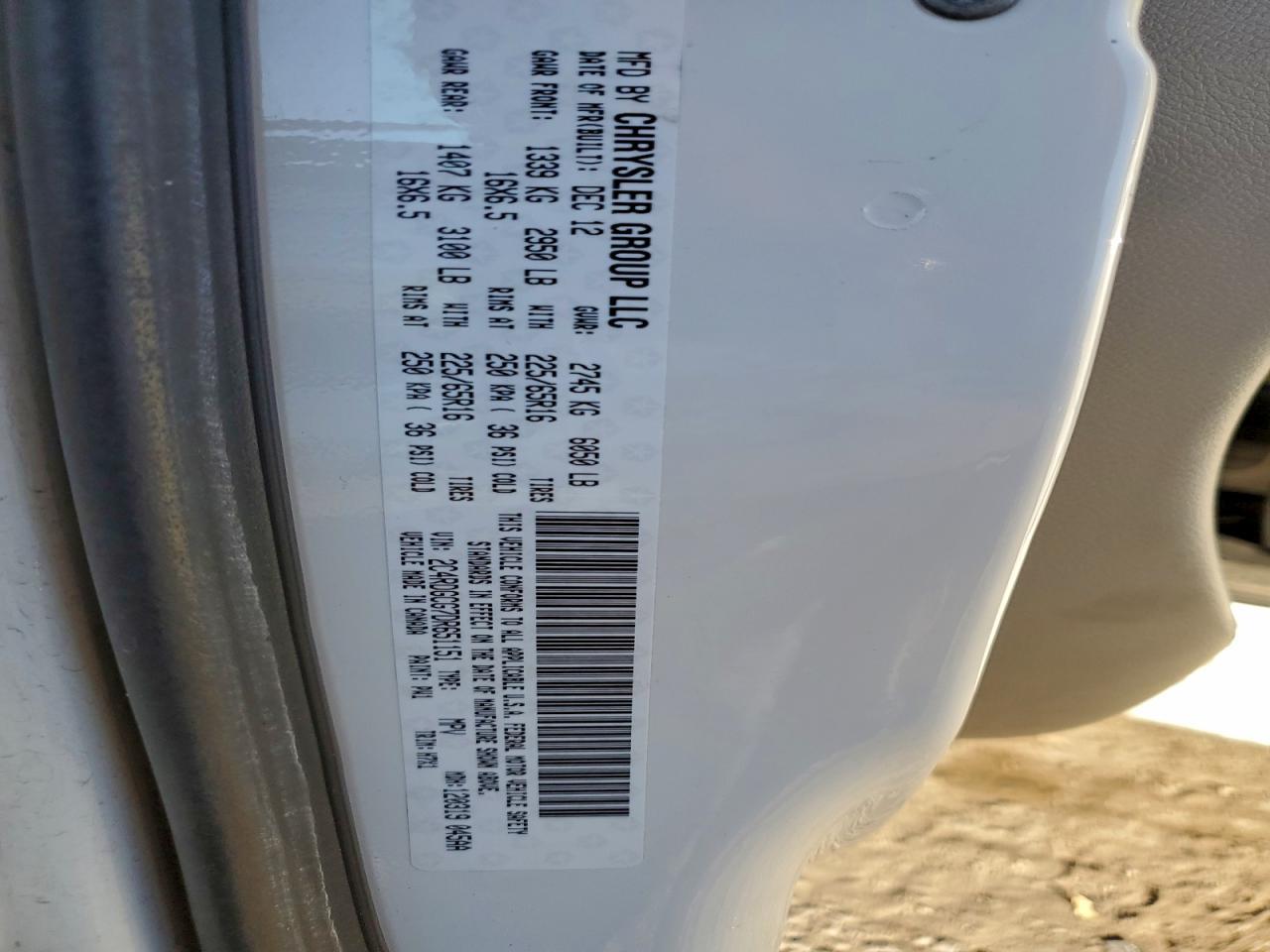 2013 Dodge Grand Caravan Sxt - zdjęcie 14