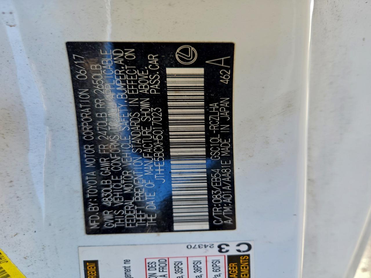 2017 Lexus Rc 350 - zdjęcie 13