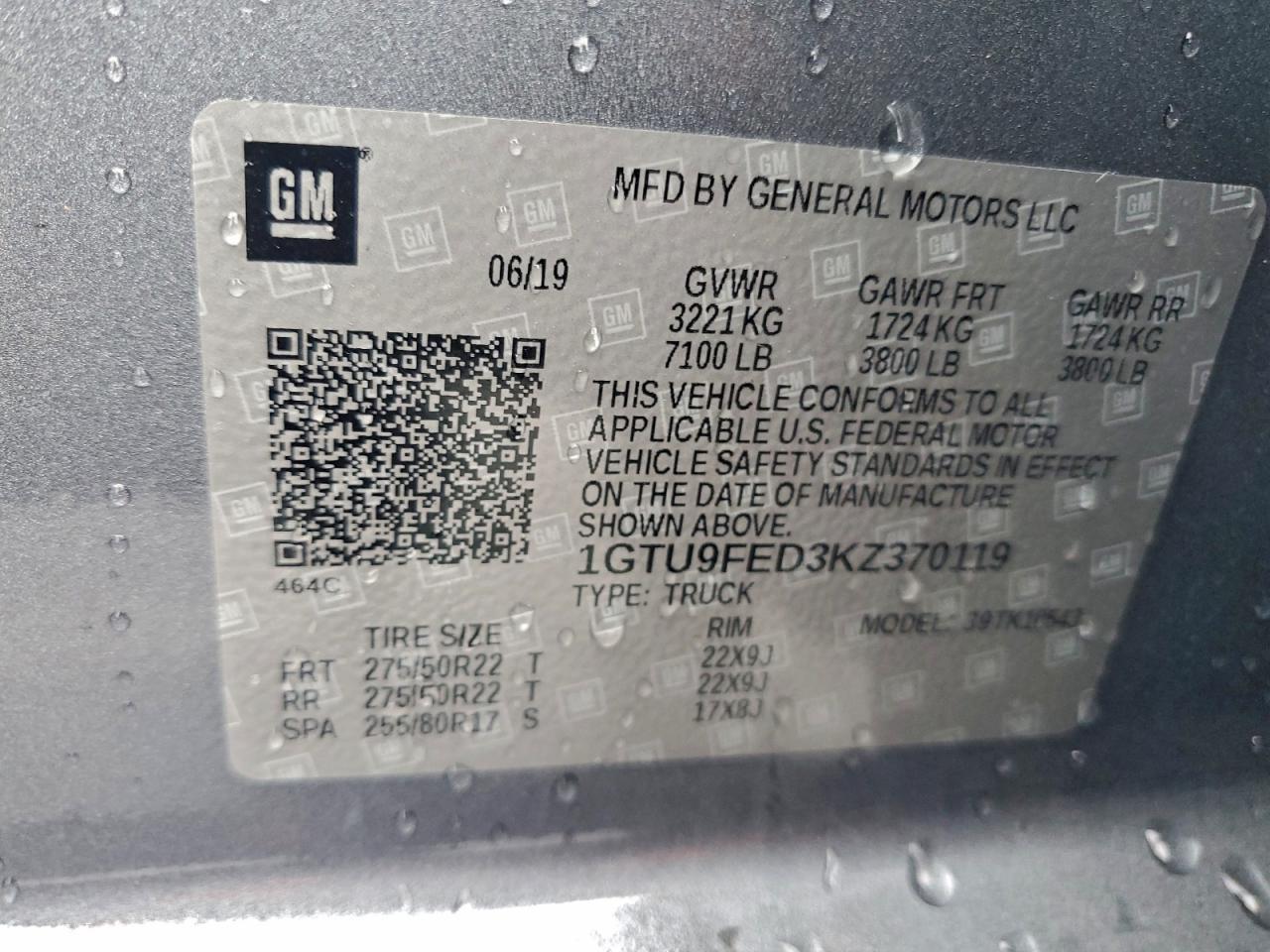 2019 GMC Sierra K1500 Denali - zdjęcie 12