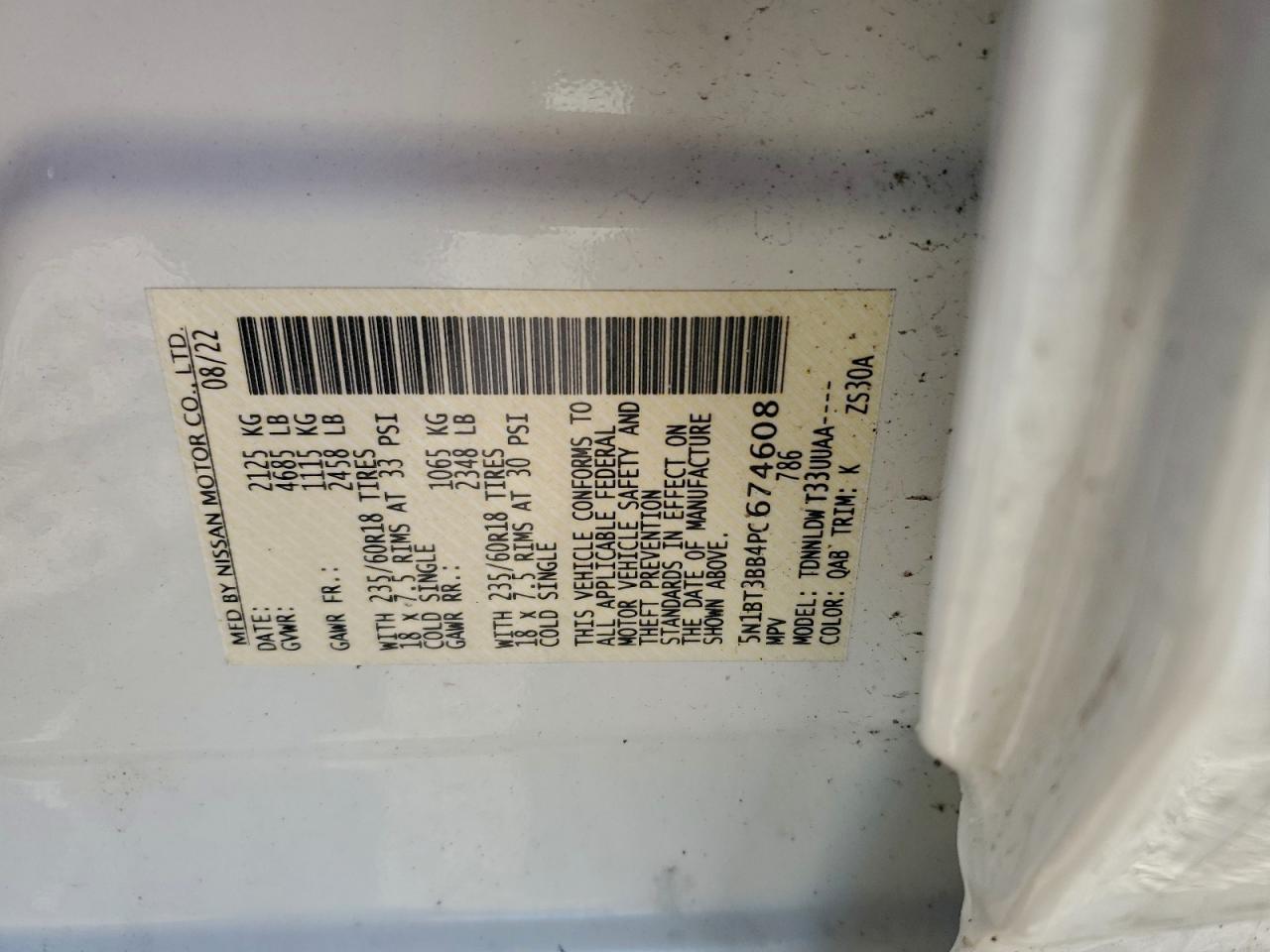 2023 Nissan Rogue Sv - zdjęcie 13