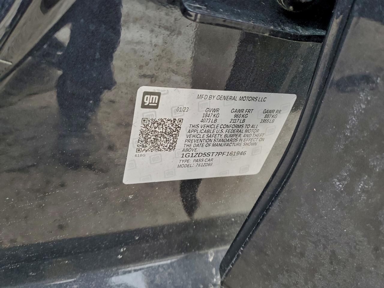 2023 Chevrolet Malibu Lt - zdjęcie 12