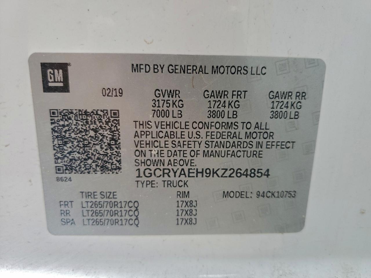 2019 Chevrolet Silverado K1500 - zdjęcie 12