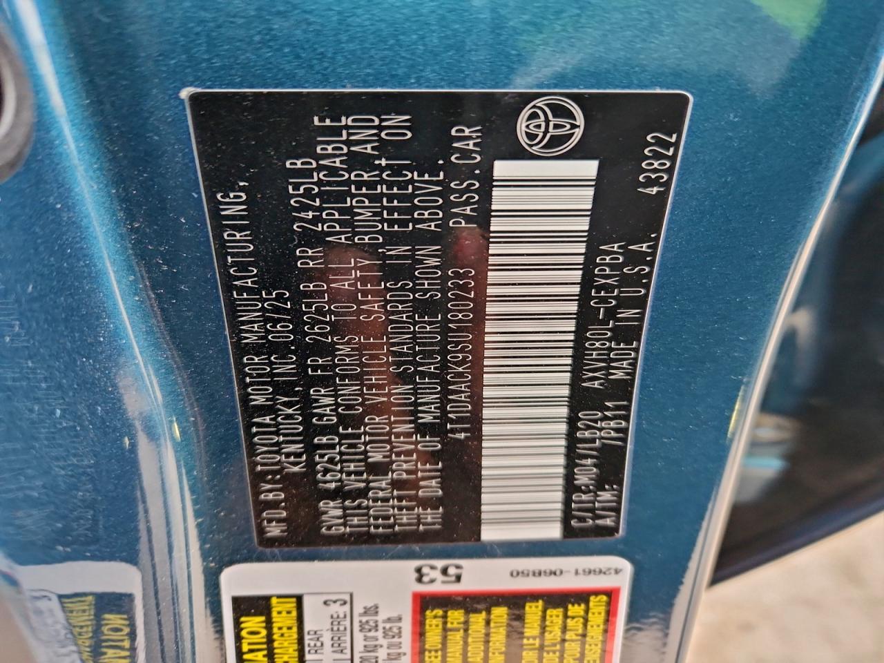 2025 Toyota Camry Xse - zdjęcie 12