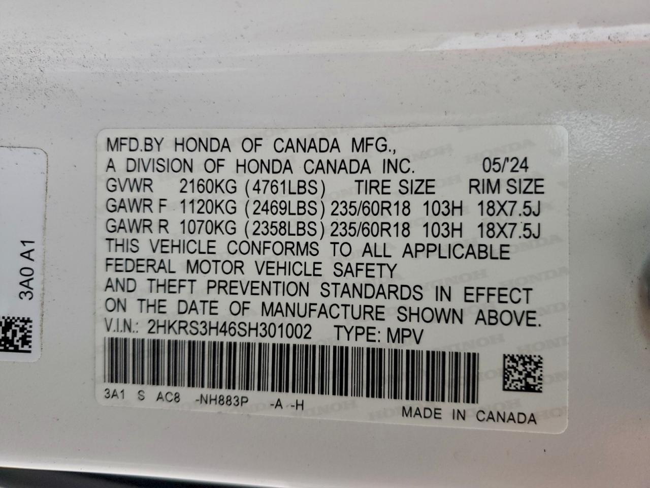 2025 Honda Cr-V Ex - zdjęcie 13