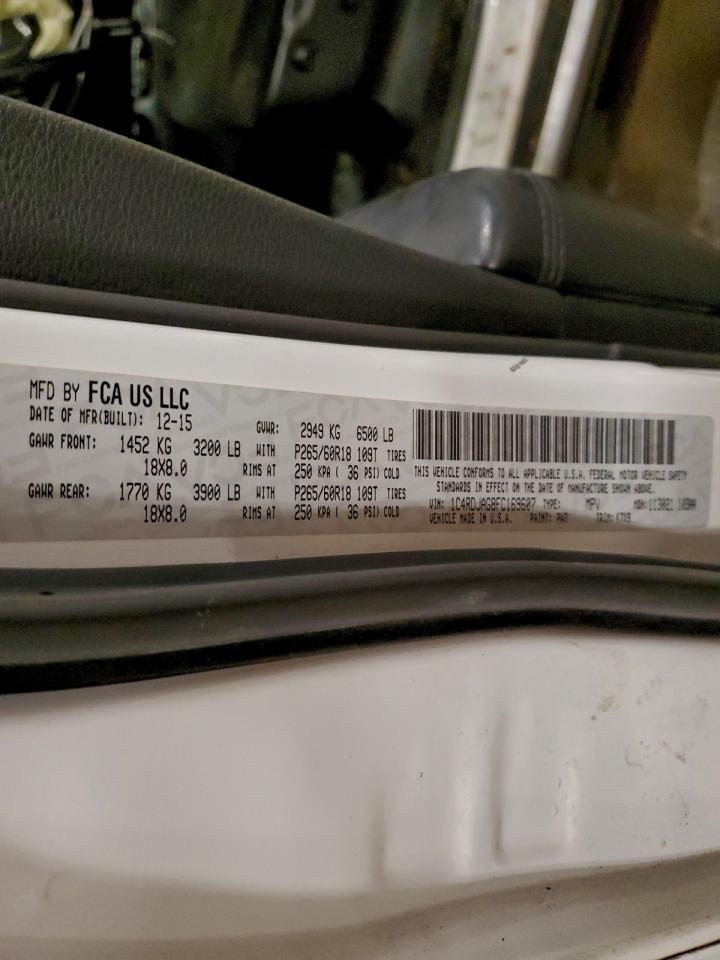 2015 Dodge Durango Sxt - zdjęcie 13