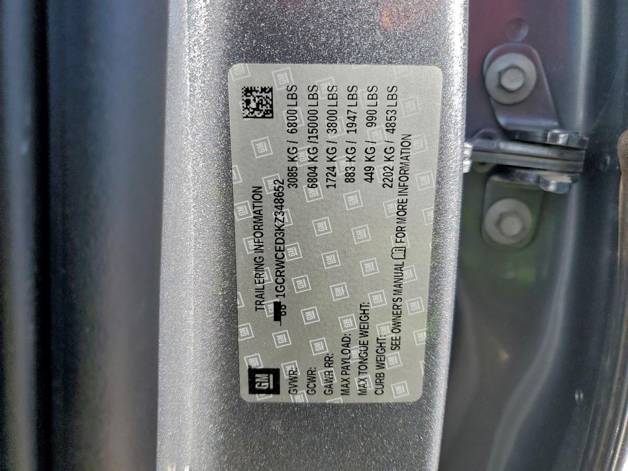 2019 Chevrolet Silverado C1500 Lt - zdjęcie 12