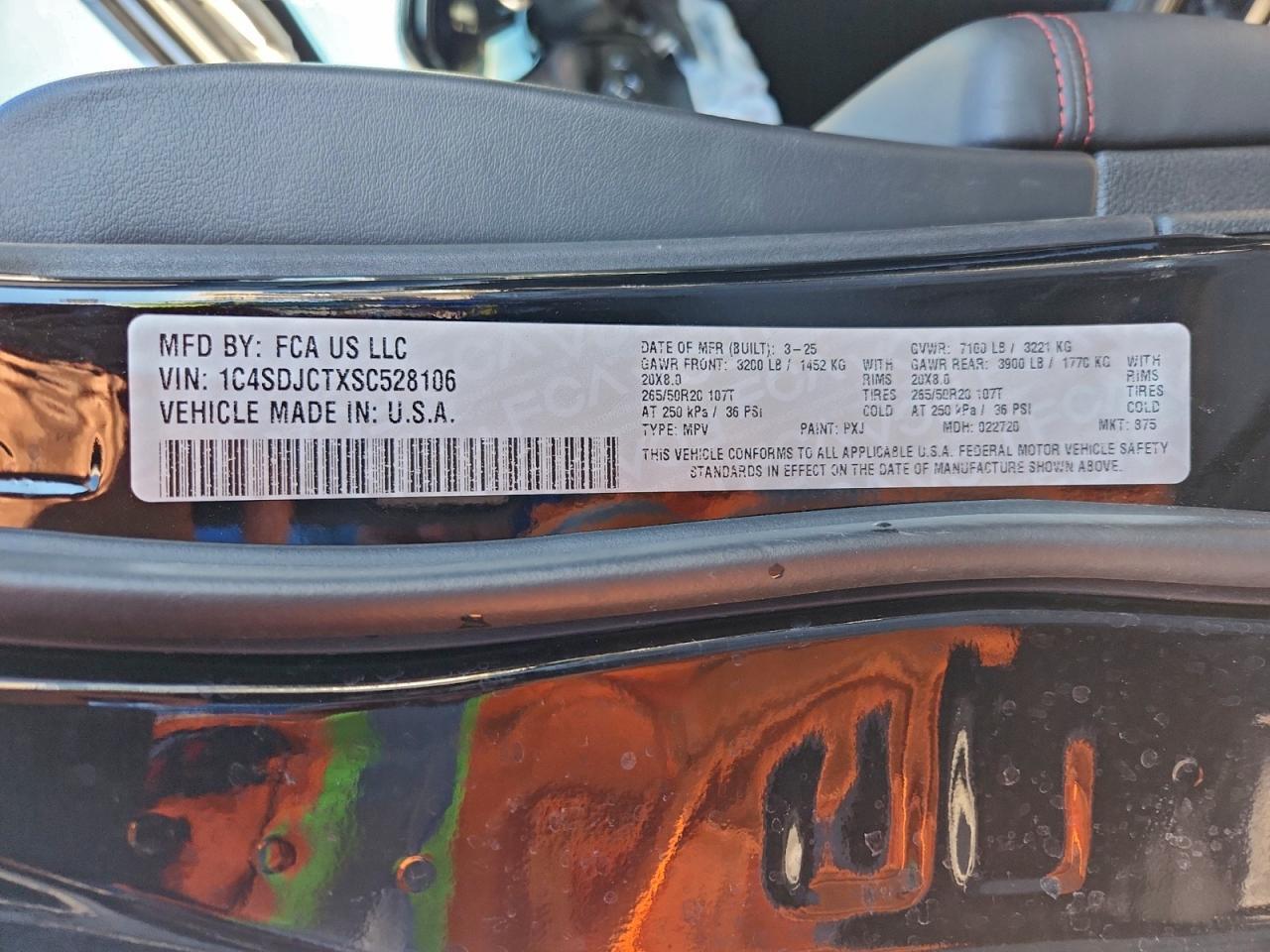 2025 Dodge Durango R/T - zdjęcie 13