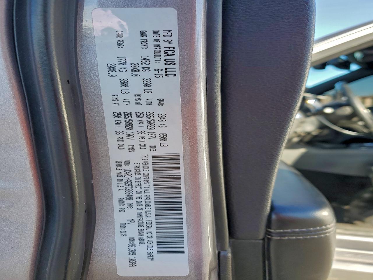 2015 Dodge Durango Sxt - zdjęcie 13