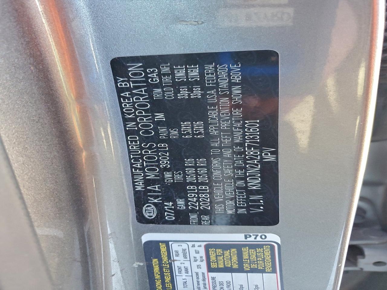 2015 Kia Soul - zdjęcie 12