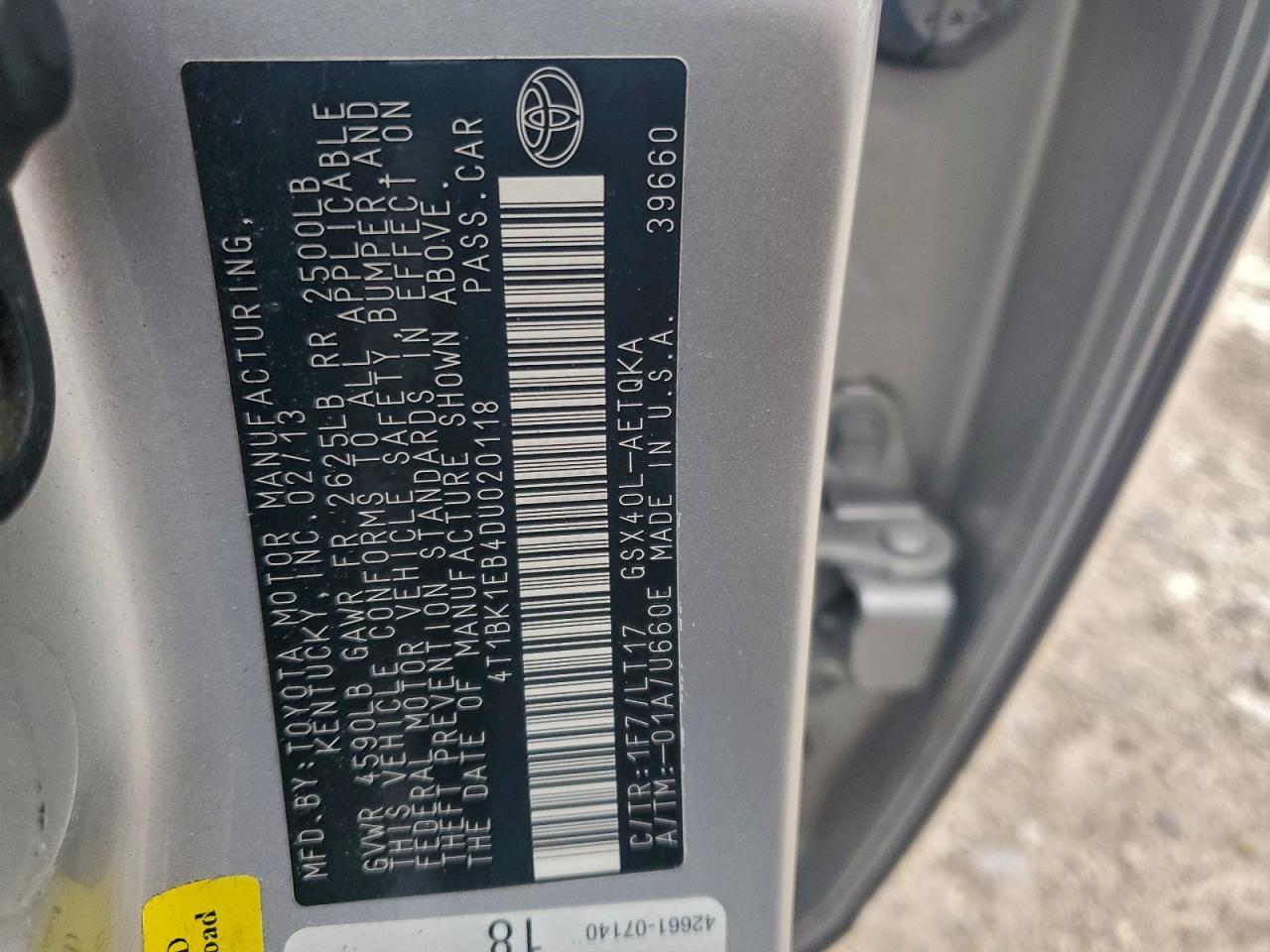 2013 Toyota Avalon Base - zdjęcie 23